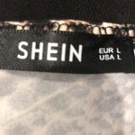 SheIn Faux Snakeskin Print Crop Top Photo 4