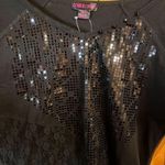 Rock & Roll Cowgirl  Black LS w/Lace Details size XL nwt (3745) Photo 2