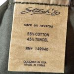 Anthropologie NWT  Olive Green Cargo Shorts Photo 4