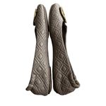 Tory Burch Quilted Minnie (Dust Storm/Gold) Flats, Sz 8.5 Photo 6
