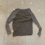 French Connection  100% Silk/Cotton Longsleeve Top Photo 3