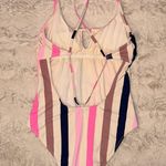 Xhilaration Multi-colored print with stripes • One-piece swimsuit in size M • Photo 1