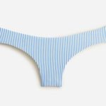 J.Crew New Seersucker Striped Hipster Bikini Swim Bathing Suit Bottom Size XL Photo 1