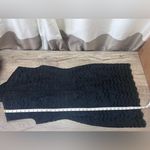 Carmen Marc Valvo  -‎ Black Floral Embroidered Dress Sz 4 Photo 4