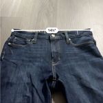Banana Republic  Dark Wash Mid Rise Raw Hem Skinny Jeans Size‎ 28 Photo 7
