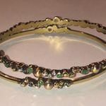Brighton Brass Tone CZ Rhinestones Boho Bangle Bracelets Photo 0