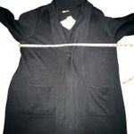 J Jill Textured Sweater Jacket Size XLP Cardigan Navy‎ Pockets Stretch Knit NWT Blue Photo 9