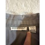 Jessica London  Woman's Size  22 W‎ Grey  Denim 100% Cotton Jacket Photo 7