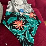 Cupshe Sexy Multi Colored Striped and Patterned Bottom Monokini - Maseele Photo 7