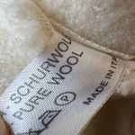 Vintage J. Kaufmann Wool Jacket Coatigan Ribbed Knit Trim Long Cream Size 10 Photo 6