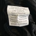 SheIn  Size XS Black Ribbed Tie-Front or Back Ribbed Top Women's Teen Girl Shirt Photo 5