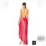 Retrofête Retrofete Sabrina Dress in Coral Size Large Halter Open Back NWT Sleeveless Maxi Photo 1