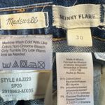 Madewell  Skinny Flare Bootcut Jeans Western Yoke Coastal Cowgirl Retro Hippie 30 Photo 10