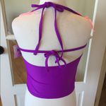 OP Tankini top womens Small Swimsuit purple fringe Photo 2