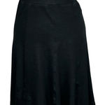 Toad & Co Skirt Women XS Black Tencel Cotton Stretch Flared Flowy Travel Outdoor Photo 0