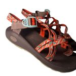 Chacos Chaco Women's ZX/2 Classic Tunnel Tango straps orange blue women’s 9 sandals Photo 2