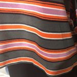 Wild Fable  cotton cropped sweatshirt striped green orange long sleeves L Photo 7