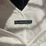 Abercrombie & Fitch White Eyelet Romper Photo 3