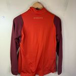 Endura Womens SingleTrack Fleece Jersey Size Medium Biking Bicycling Riding Orange Photo 8