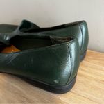 Naturalizer Lecture Flats in Shale Leather Green Size 9 Loafers ClassicCore Photo 4