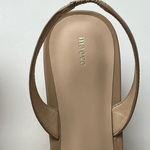 Maeve Anthropologie  Square Toe Slingback Kitten heels nude 10 NEW Photo 9