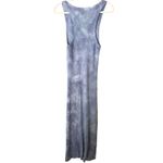 Splendid  Tie Dye Midi Knit Tank Dress Blue‎ Small Photo 1