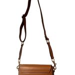 Roberta Rossi Milano Roberta Rossi Genuine leather Italian Crossbody bag Purse Tan color Photo 5
