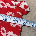 Rails Womens Helena Cardinal Daisies V-Neck Mini Dress Red Size Medium Photo 8