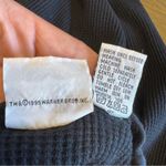 Y2K Vintage Looney Tunes Embroidered BabyTee Waffle Knit Pockey Character Taz Black Size M Photo 7