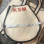 Parker Thatch Beige Canvas Tote Bag (Tennis) Photo 5