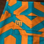 Loudmouth Ladies Golf Skort Cotton Turquoise & Orange Mini Skirt Shorts Women’s Size 6 Photo 1