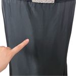 Jovani  Black Formal Strapless Vintage Gown size 12 Photo 7