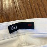 3X1 NYC Austin white high rise crop straight leg jeans 26 Photo 8