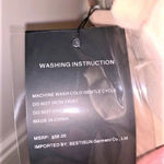 NWT Bestisun Women's Peach Long Sleeve Workout‎ Crop Top Size Medium Tan Photo 7