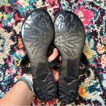Jack Rogers  Whip Stitch Detail Thing Jelly Sandals Black 9 Photo 3