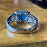 Sleeping Beauty Turquoise Tanzanite Sterling Silver Ring Size 8 Blue Photo 4