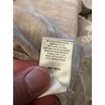 LDLA Sweatshirt Womens Medium Gray Lace Hem Hoodie Pullover Boho Knit Top Photo 6