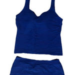 Lands' End Lands’ End Two Piece Women Swim Set 16 Tankini Skort Photo 0