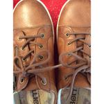 BORN lace up zip Leather Shoes Womens Size 8 Brown Photo 4