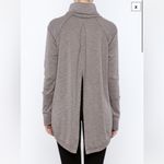 Free People FP We the Free Split Back Long Sleeve Sweater Turtleneck Oversize XS Photo 1