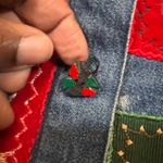 Dress Barn Vintage Denim Patchwork Vest Womens XL Holiday Western Cottagecore Photo 7