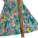 Lilly Pulitzer  Womens V-Neck Short Sleeve Printed Dress Size S lightweight small Photo 2