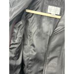 Worthington Genuine Lambskin Leather Jacket Sm Black Zip Front Y2K Gilmore Girls Photo 4