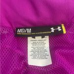 Under Armour Magenta Zip Up Wind Breaker Size Medium Photo 2