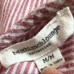 BeachLunchLounge red and white striped jumper sz M Photo 5