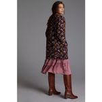 Hutch Anthropologie Women's XS Floral Embroidered Overcoat Multicolor Casual Photo 3