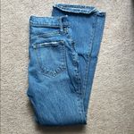 Abercrombie & Fitch  Wide Leg Jeans in Denim Blue Photo 2