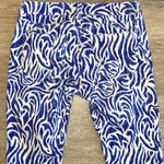 Vineyard Vines Women’s  Blue Tropical Print Jeans Size 4 Photo 5