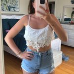 Revolve Rollas Jean Shorts  High-Waisted Duster Photo 1