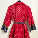 Vintage Constantine’s Las Vegas Red Printed Quilted Dress Pinup Retro 50’s Dress Size 12 Photo 8